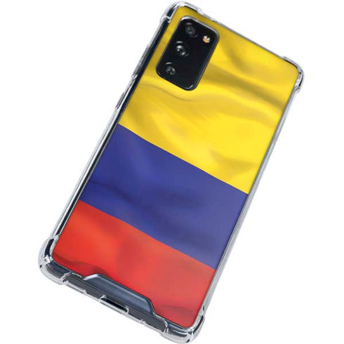 Colombia Flag Galaxy S20 FE Clear Case